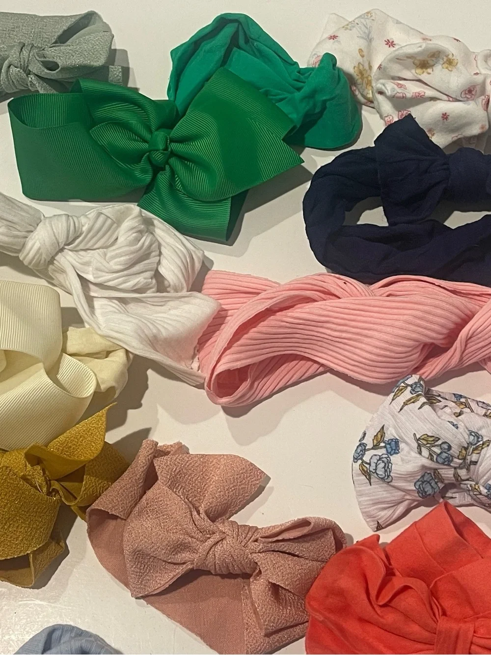 Assorted Kids Bow Headbands bundle Multicolor Pack